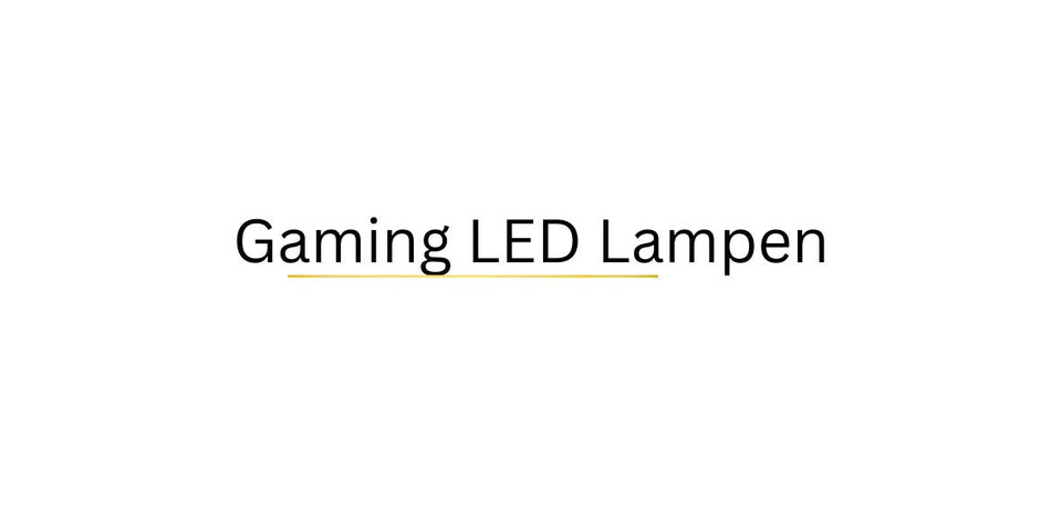Gaming LED Lampen