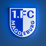 1. FC Magdeburg LED Lampe – Fanartikel in Vereinsfarben