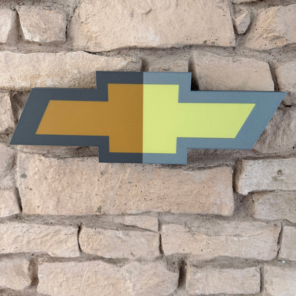 Chevrolet LED Lampe – Wandlampe Gelb Leuchtend