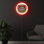 Bayer 04 Leverkusen LED Lampe Rund