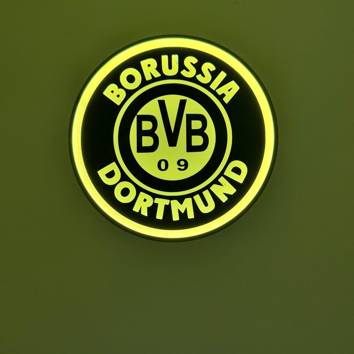 BVB LED Lampe mit Schriftzug