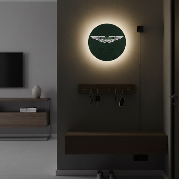 Aston Martin LED Lampe-Rund