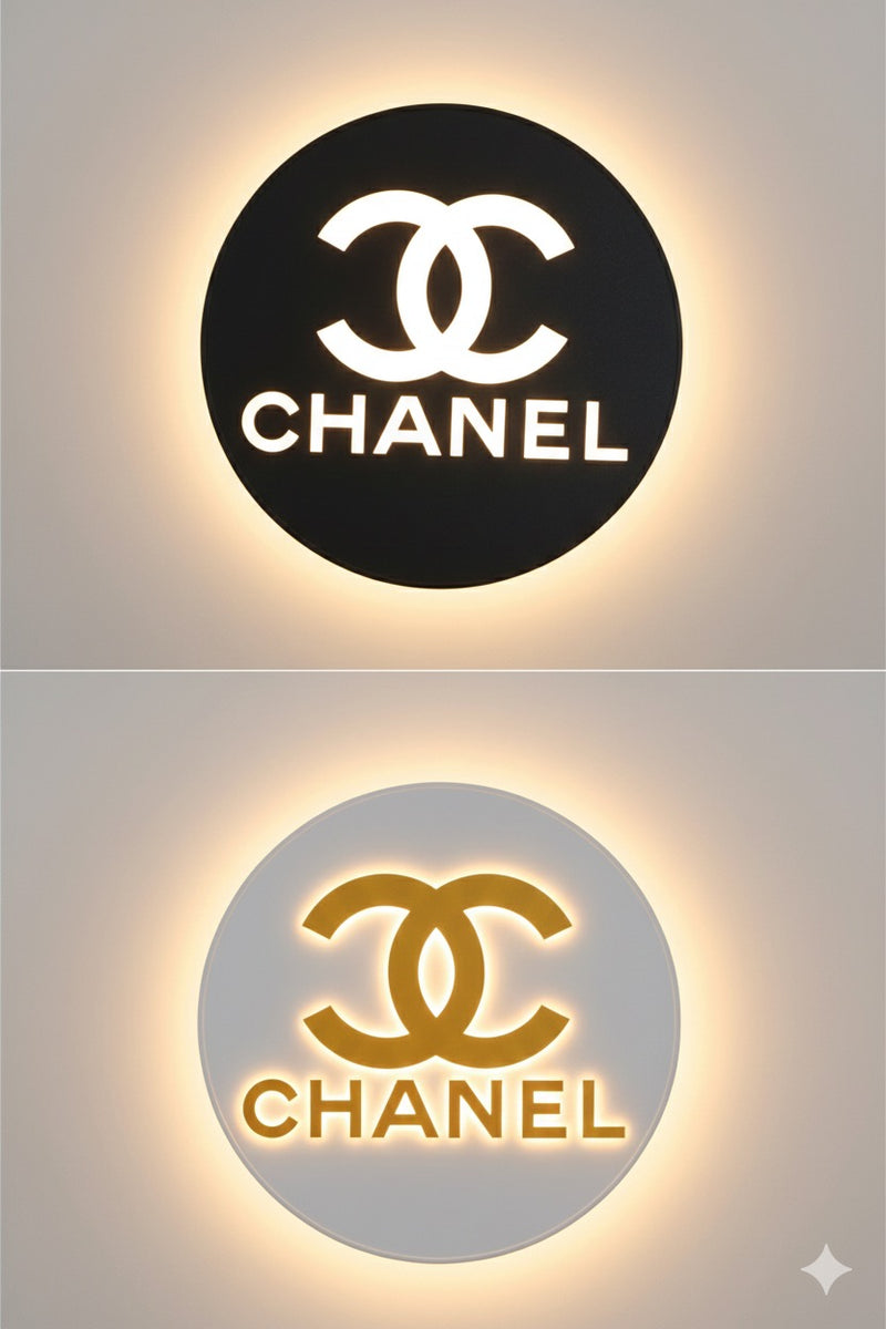 Chanel LED Lampe