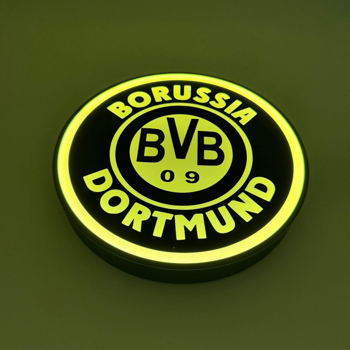 BVB LED Lampe mit Schriftzug