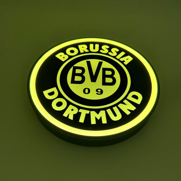 BVB LED Lampe mit Schriftzug