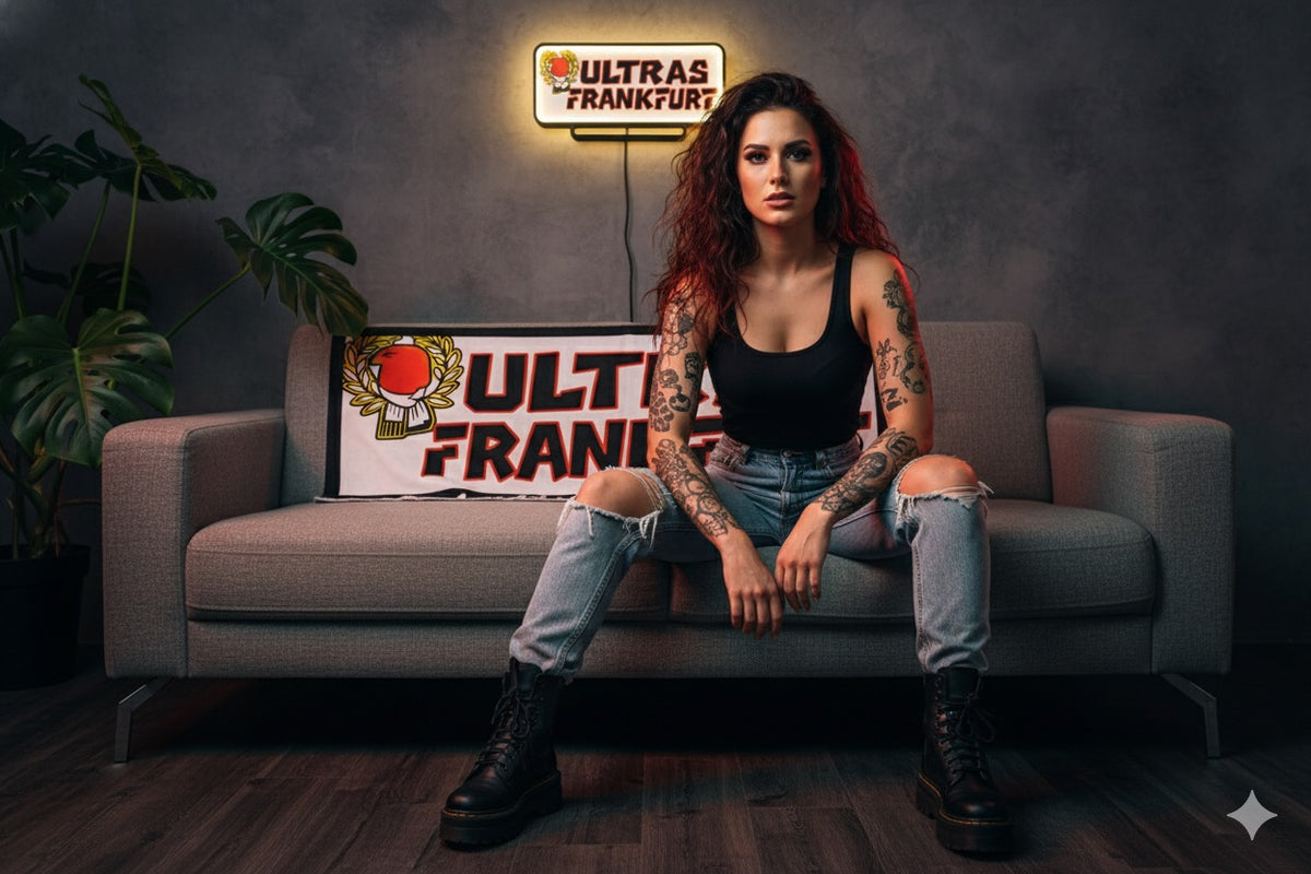 Ultras Frankfurt LED Lampe