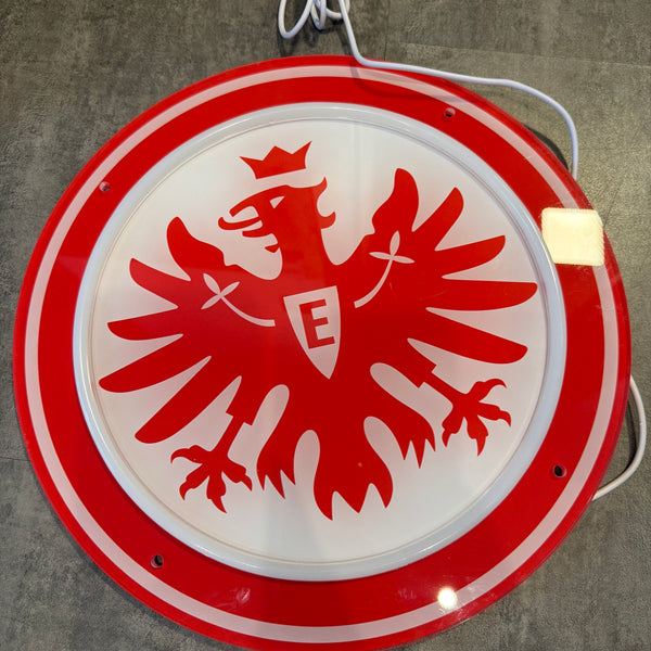 Eintracht Frankfurt LED Lampe Plexiglas