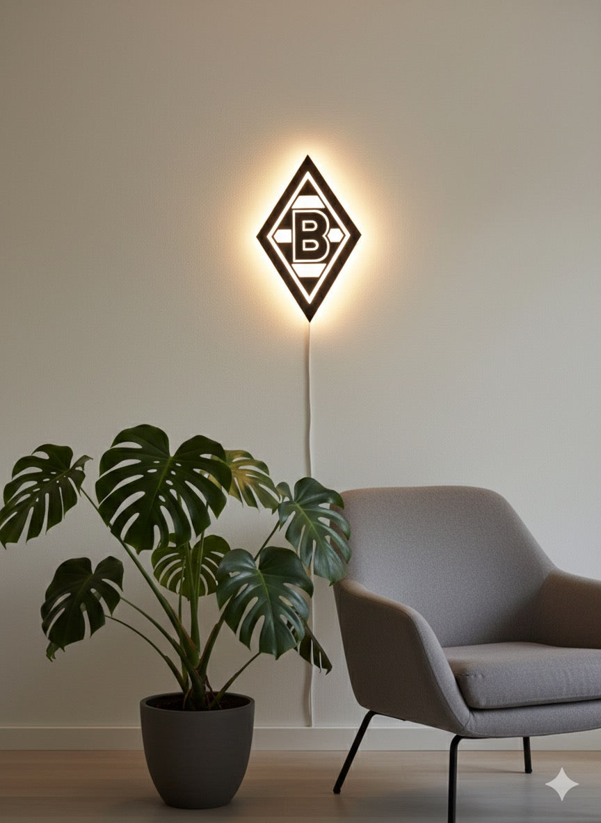 Borussia Mönchengladbach LED Lampe