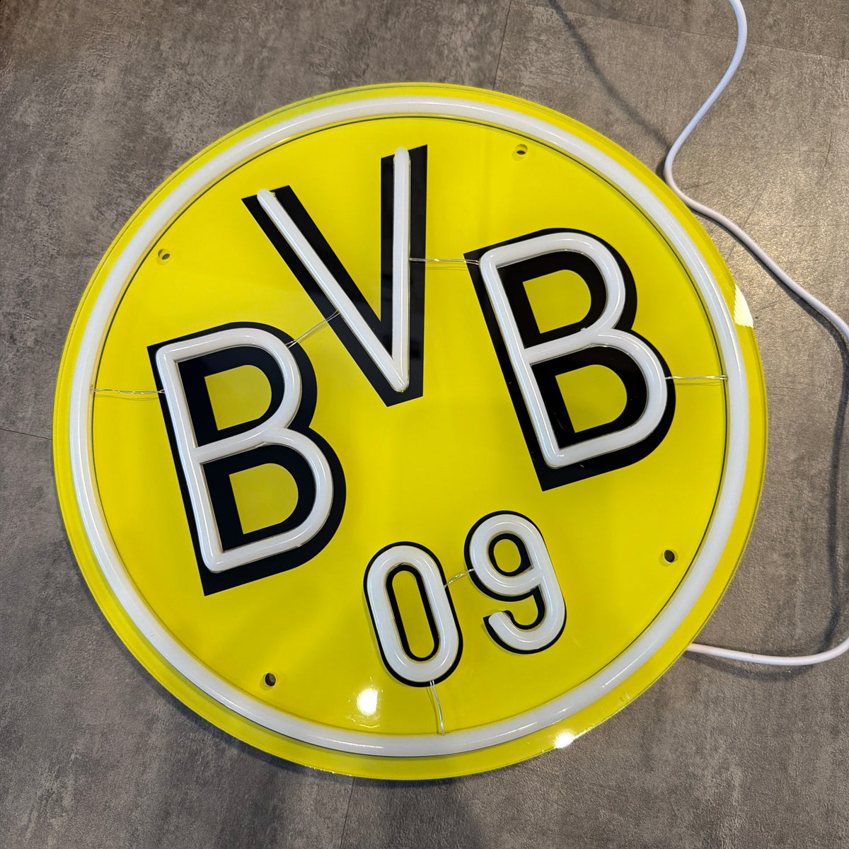 BVB LED Lampe Plexiglas