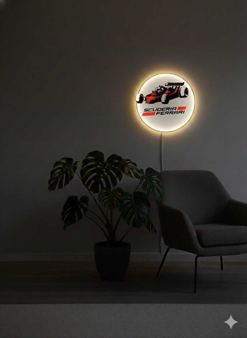 Scuderia Ferrari LED-Lampe