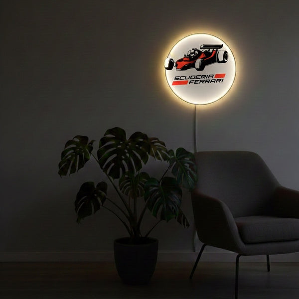 Scuderia Ferrari LED-Lampe