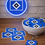 Hamburger SV LED Lampe Mini 18 cm – Fan-Bundle  inkl. Schlüsselanhänger, 5 Sticker & USB-Stecker (Copy)