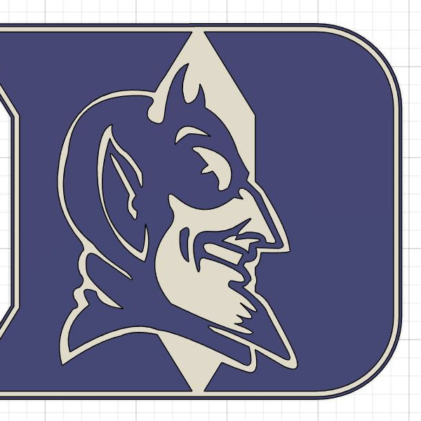 Duke Blue Devils Lampe