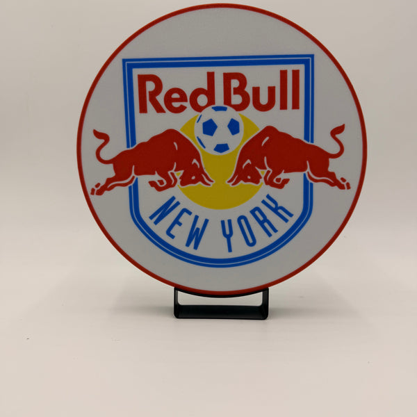 RB Leipzig  New York LED Lampe  rund