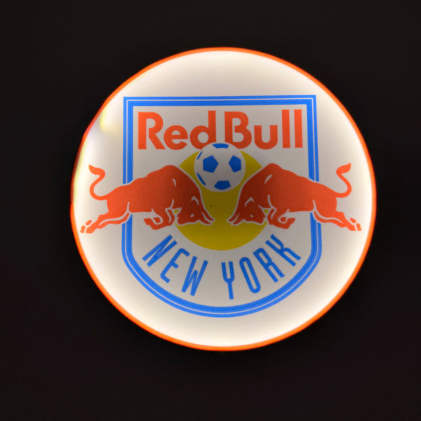 RB Leipzig  New York LED Lampe  rund