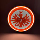 „Sanft leuchtendes Nachtlicht im Stil der Eintracht Frankfurt.“