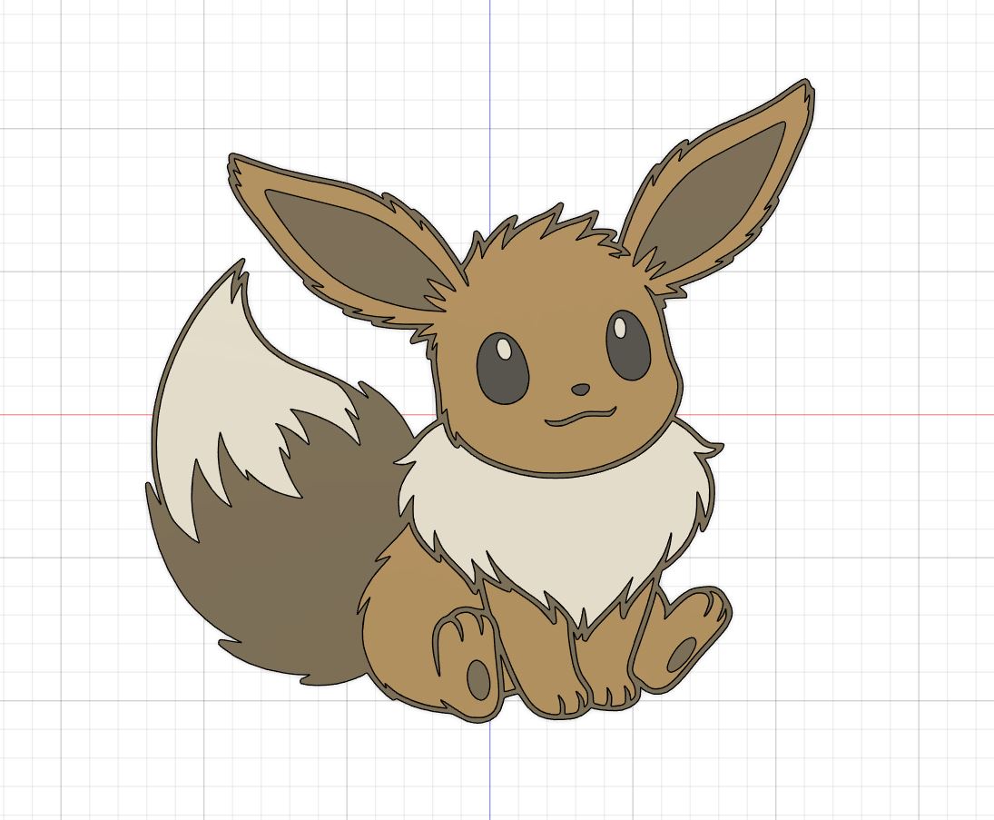 Pokémon Evolin LED Lampe