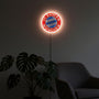 LED-Lampe im FC-Bayern-Design