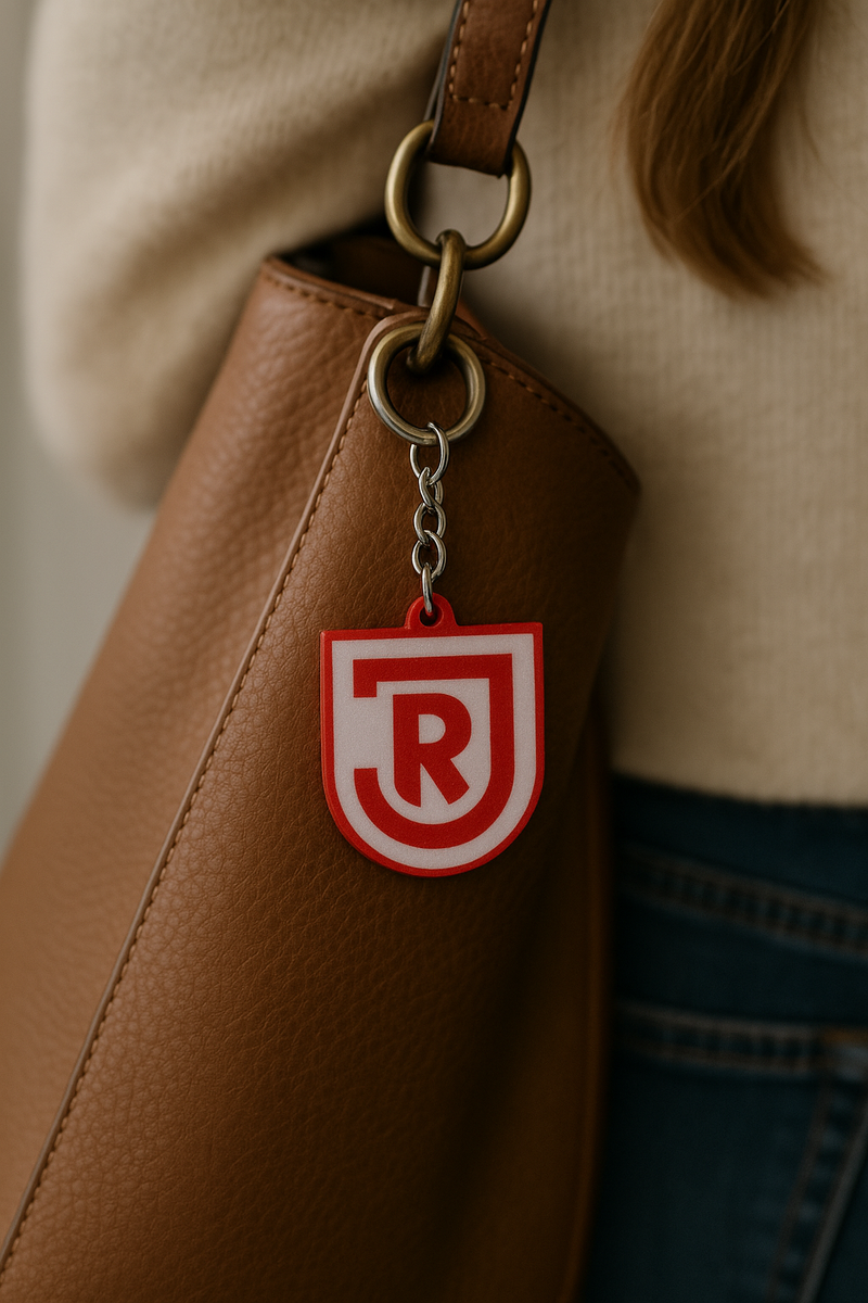 D-gedruckter SSV Jahn Regensburg Schlüsselanhänger als Geschenkidee