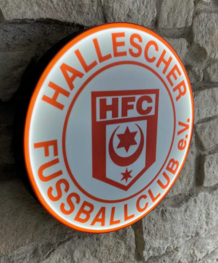Hallescher FC LED Lampe