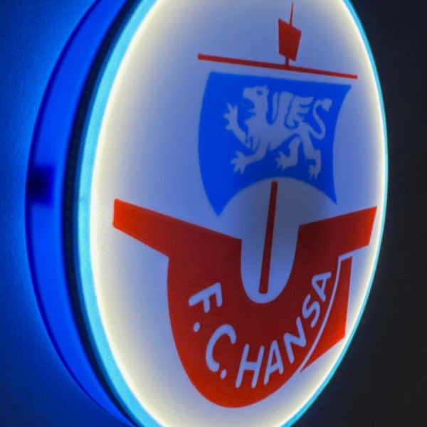 Hansa Rostock LED Lampe