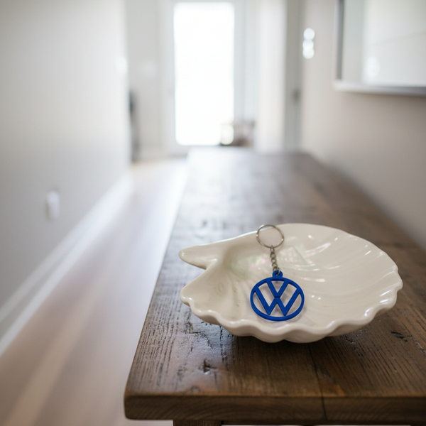 Volkswagen Schlüsselanhänger im präzisen 3D-Druck