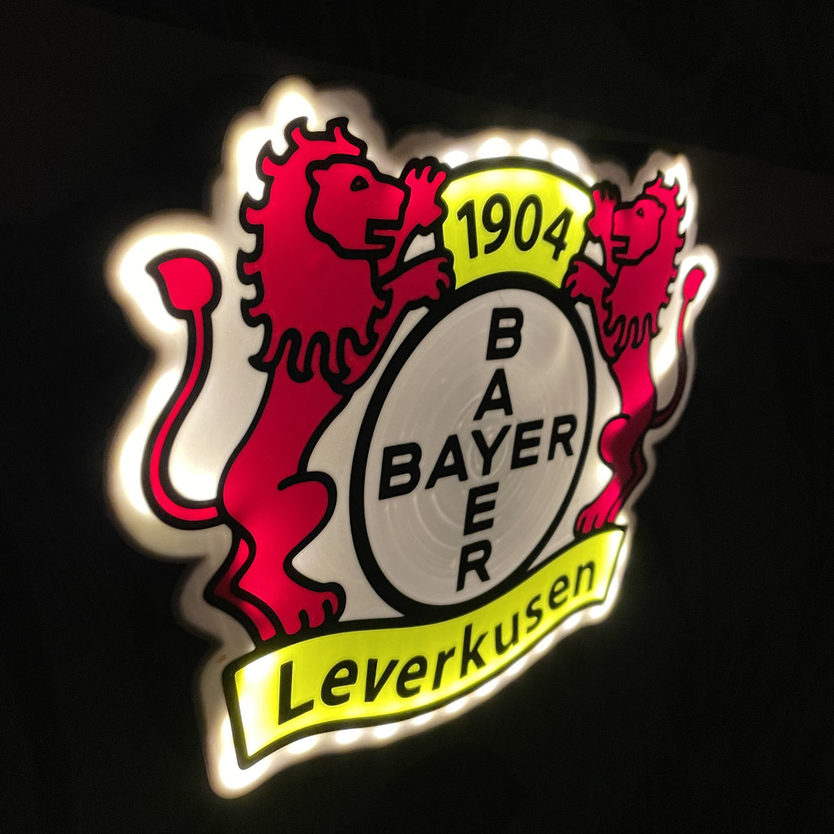 Bayer 04 Leverkusen LED Lampe