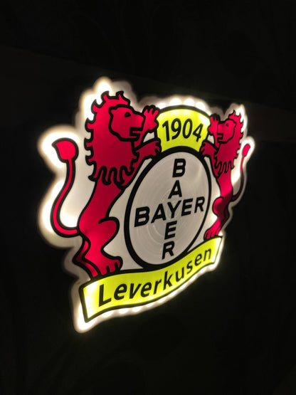 Bayer 04 Leverkusen LED Lampe