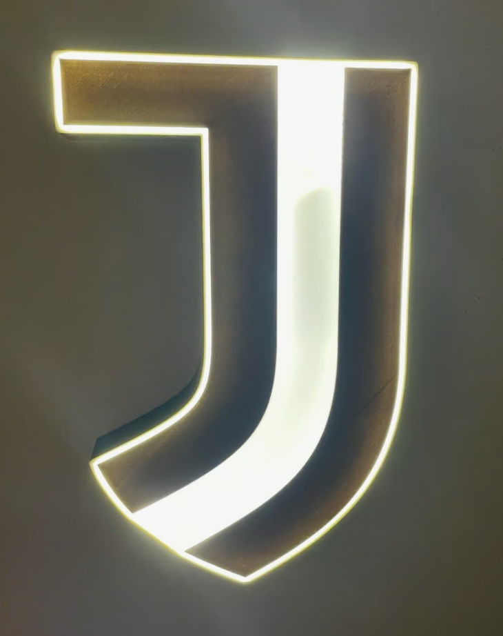 Juventus Turin LED Lampe