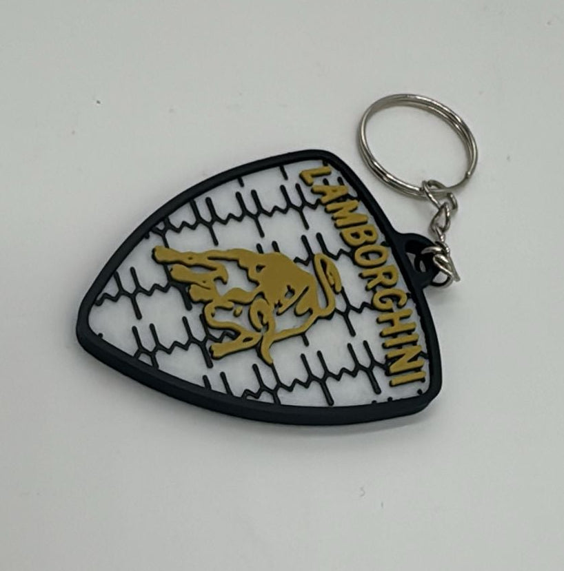 3D-gedruckter Lamborghini Bulle aus PLA in glänzendem Schwarz