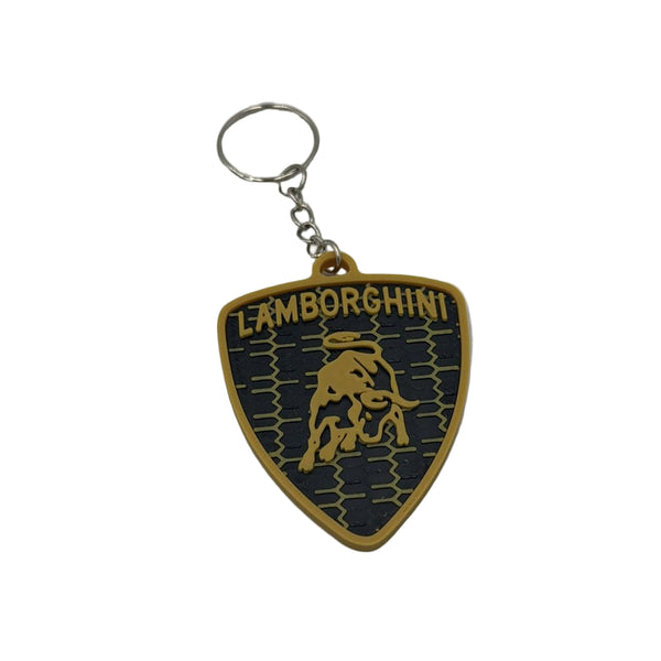 Lamborghini Bulle aus schwarzem PLA 3D-Druck im Licht- und Schatteneffekt präsentiert