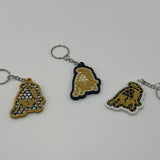 Lamborghini Bulle Schlüsselanhänger in Schwarz aus PLA 3D-Druck au