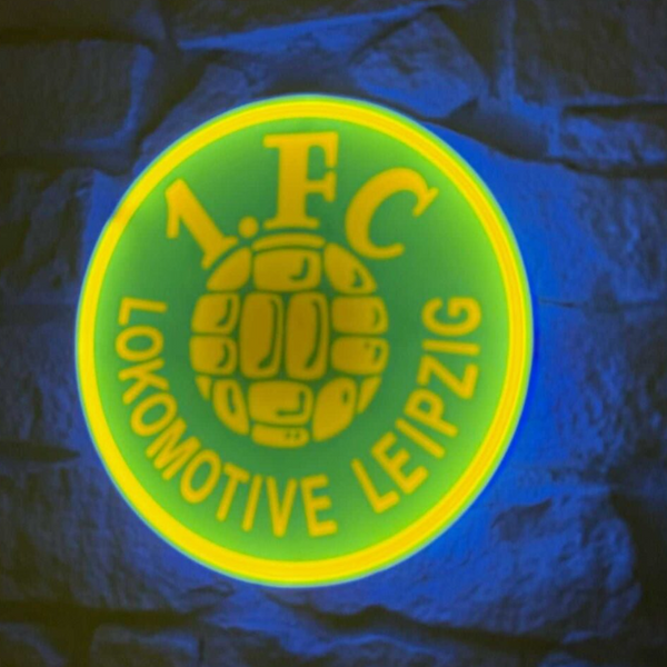 1. FC Lokomotive Leipzig LED Lampe