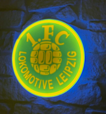 1. FC Lokomotive Leipzig LED Lampe