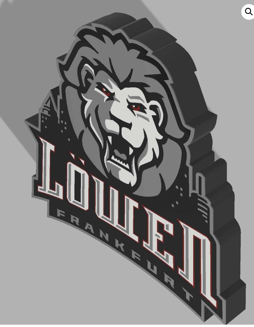 Löwen Frankfurt LED Lampe