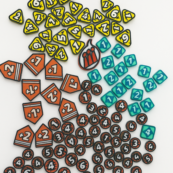 Ordentliche Kartentrenner für übersichtlichen Deckbau.