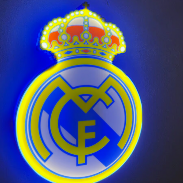 Real Madrid LED Lampe