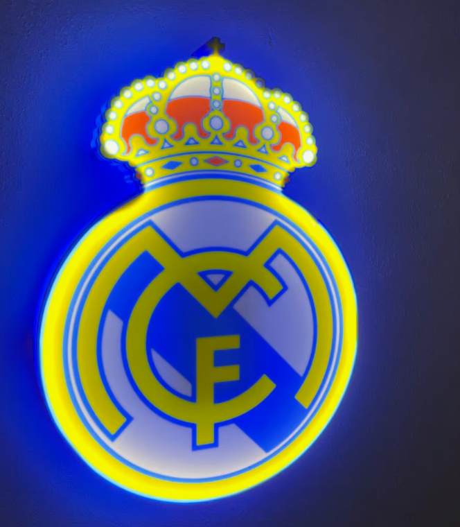 Real Madrid LED Lampe