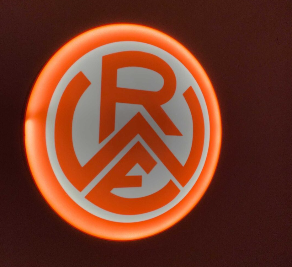 Rot-Weiss Essen LED Lampe