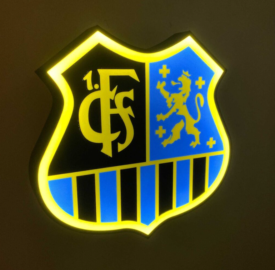 1. FC Saarbrücken LED Lampe