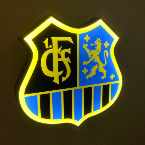 1. FC Saarbrücken LED Lampe