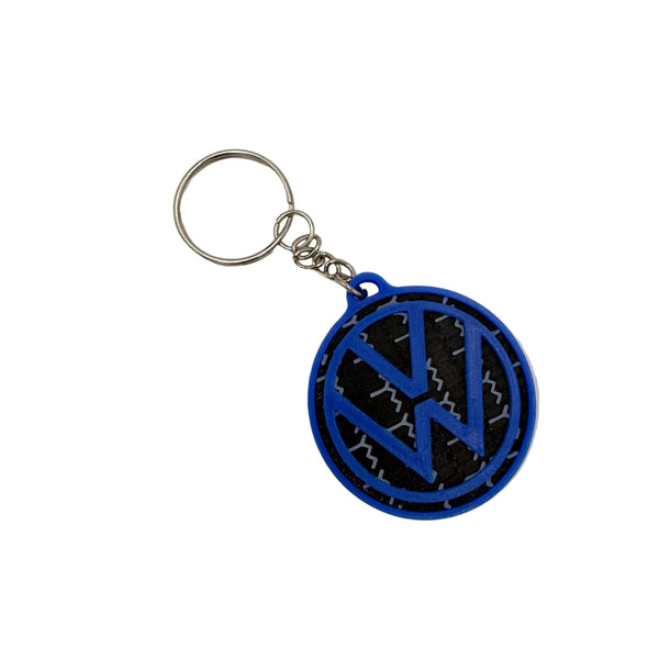 Minimalistischer Volkswagen Anhänger mit sauberer Logoform