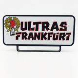 LED Leuchtschild Ultras Frankfurt Fanmotiv für Wand oder Regal 33 cm