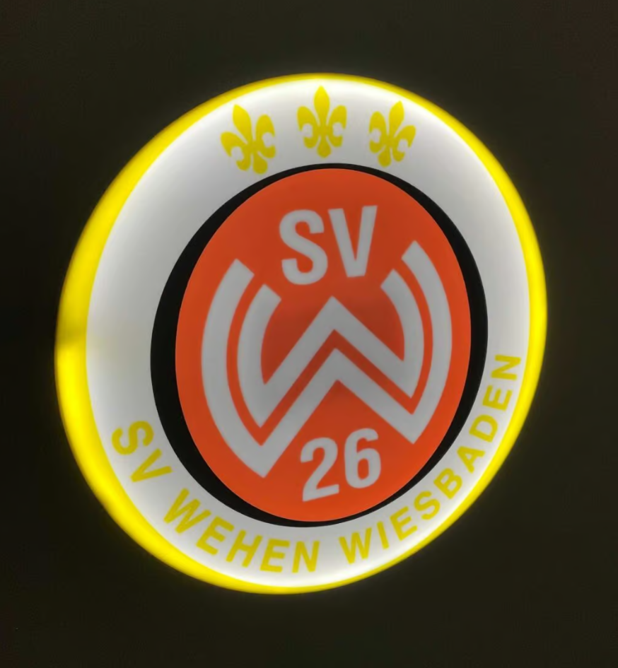 SV Wehen Wiesbaden LED Lampe