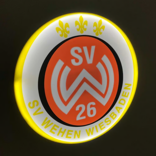 SV Wehen Wiesbaden LED Lampe
