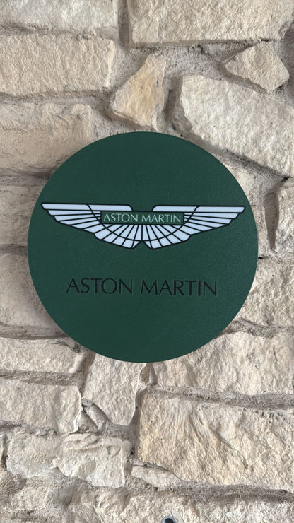 Aston Martin LED Lampe-Rund