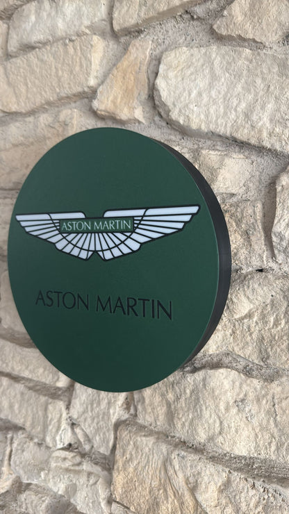 Aston Martin LED Lampe-Rund