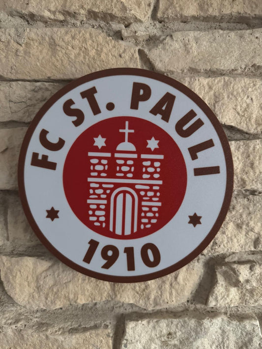 FC St. Pauli LED Lampe