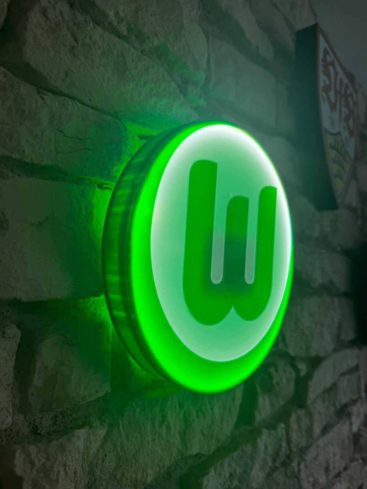 VfL Wolfsburg LED Lampe