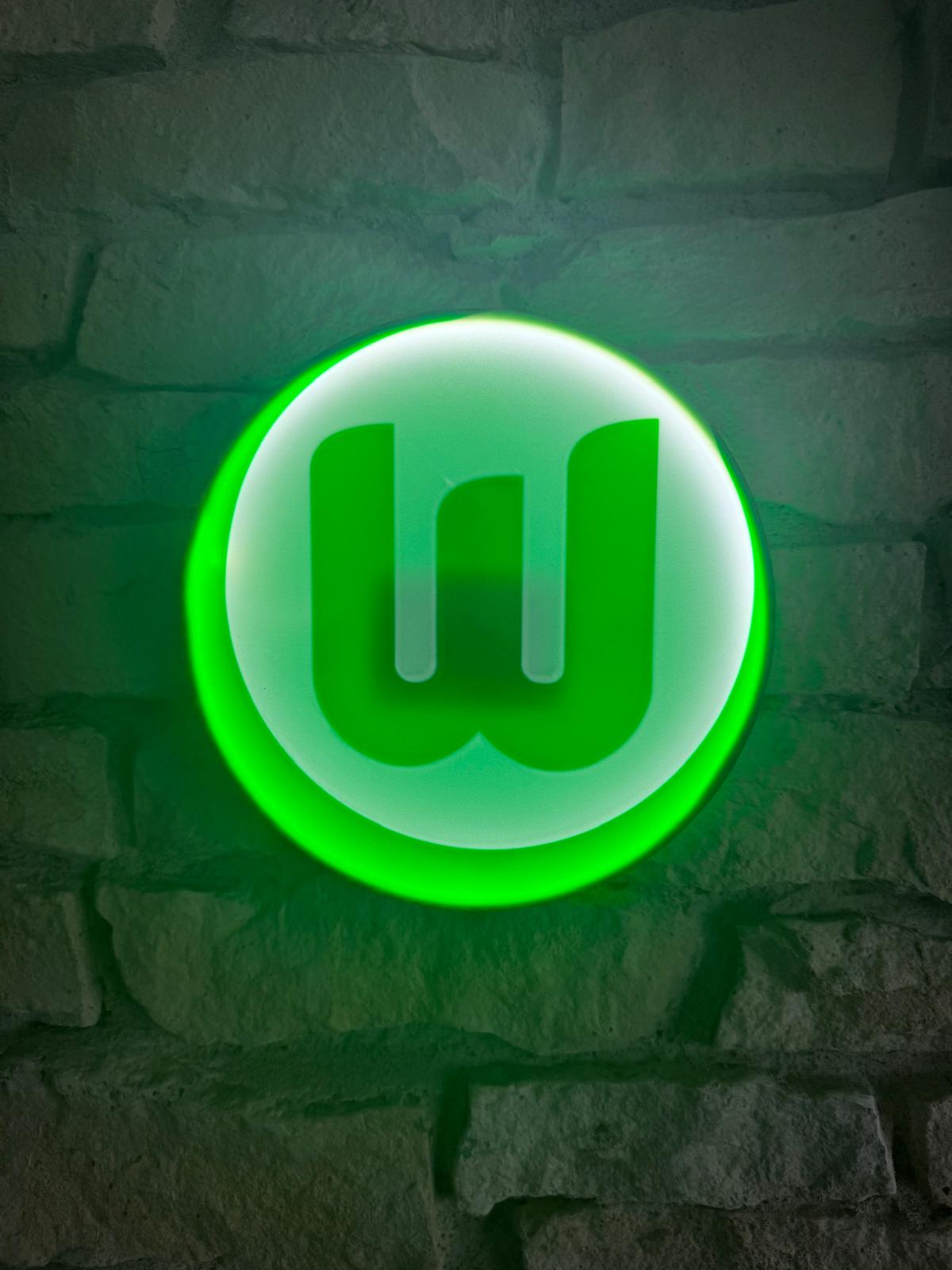 VfL Wolfsburg LED Lampe
